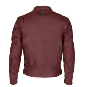 Chaqueta de motocicleta de cuero genuino Premium Protección CE de cuerpo completo Transpirable y a prueba de viento Características de talla grande - Product Image 3