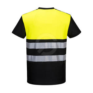 Camiseta de Seguridad de Alta Visibilidad Transpirable con Estilo Personalizado para Hombre, con Impresión Personalizada, Manga Corta, Tela Personalizada de Alta Calidad - Product Image 6