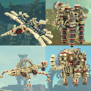 Juego de Construcción de Criaturas Divinas de Zelda, Bloques de Construcción de Plástico a Escala 1:8, Juguete Educativo Creativo - Product Image 2