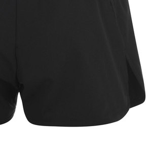 Shorts en toile taille haute pour femme, séchage rapide, respirants, décontractés, pour l'entraînement, athlétiques, grandes tailles, avec volants personnalisés, couleur unie claire - Product Image 3