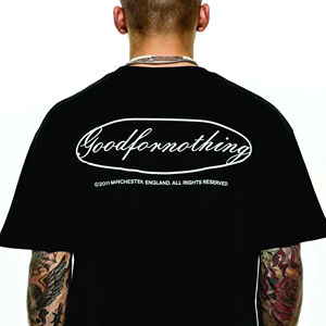 Drop Shoulder 220g 100% Cotton Oversized T <b>shirt</b> Custom Print Unisex Blank <b>Men</b> T <b>Shirt</b> Manufacture - Product Image 2