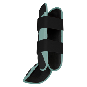 Protège-tibias de baseball en cuir au design élégant avec fermeture légère et réglable pour une protection et un confort professionnels - Product Image 5