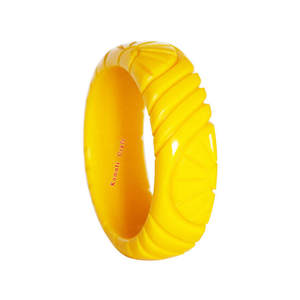 สร้อยข้อมือเรซินแกะสลักสไตล์วินเทจเครื่องประดับย้อนยุคเป็นจำนวนมากสำหรับผู้หญิงกำไลแฟชั่นคลาสสิก - Product Image 4