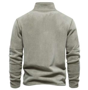 Sweat à capuche demi-zip pour hommes, fabriqué avec un tissu doux et confortable, respirant, décontracté, mode d'hiver, nouvel arrivage, vente en gros d'usine - Product Image 2