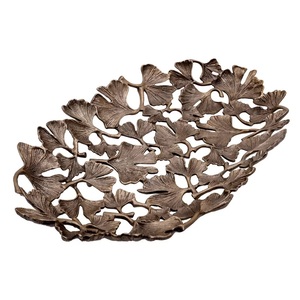 Plateau de service en bois de mangue de belle conception de pinte florale aux prix de vente directs d'usine avec les tailles de 9 pouces - Product Image 4