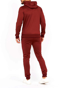 Vente en gros de survêtements de sport en coton polaire pour hommes survêtement de course à manches longues respirant grande taille pour l'hiver - Product Image 5