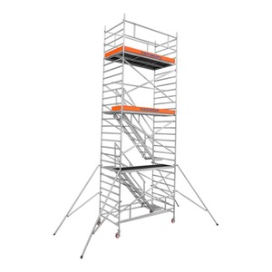 Torre Mobile zincata per ponteggi fino a 4-6-8-10-12-14metri in alluminio Mobile torre ponteggi per interni ed esterni