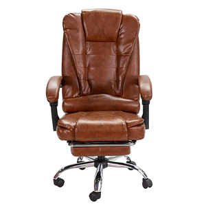 Silla de Oficina Contemporánea GAKJO-906 con Simili Cuero, Metal Cromado, y Características Ergonómicas para Mayor Comodidad - Product Image 3