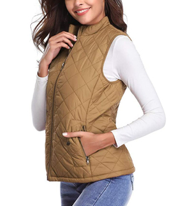 Chaleco Acolchado Informal para Mujer, con Cierre, Cuello Alto, Talla Grande, Premium, Ligero, Impermeable, Ecológico y Transpirable - Product Image 2