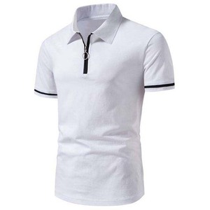 Jersey ligero de media cremallera para hombre, polos de Golf, camisas deportivas de Golf de manga corta con cremallera activa, camisas deportivas de algodón de secado rápido para primavera - Product Image 6