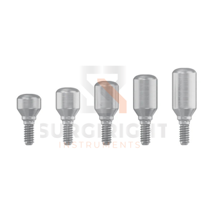 Slim Body Surgiright Instrument 2.42mm Titanium Grade 5 Healing Cap 04.6 Plate-forme normale avec Source d'alimentation électrique hexagonale interne - Product Image 2