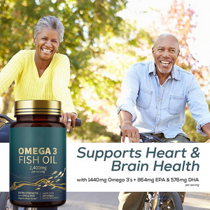 Produits de beauté en gélules d'huile de poisson à marque privée en vrac, compléments alimentaires oméga 3, non destinés aux nouveau-nés - Product Image 3