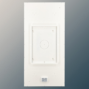 800W UV‑Printed Frameless Infrared Heating Panel with App <b>Control</b>, <b>Remote</b> Operation and Aluminium Build for Bedroom or Bathroom - Product Image 3