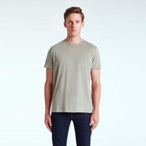 Camiseta Unisex de Algodón Orgánico con Cuello Redondo y Mangas Cortas, Camiseta Lisa para Hombre y Mujer - Product Image 4