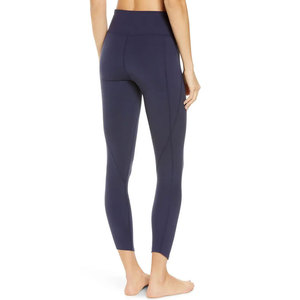 Custom Elastic Waist Solid <b>Pattern</b> Yoga <b>Leggings</b> Wholesale Gym Running Casual Fitness Wear - Product Image 4