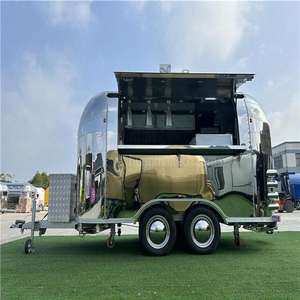 Burger <b>Food</b> <b>Truck</b> Beverage <b>Food</b> Trailer 400cm | mobile <b>food</b> trailer for cheap price - Product Image 1