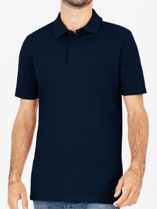 Más vendidos 100% algodón hombres para Polo camisa de alta calidad de manga corta de punto cuello Casual Golf estilos antiarrugas comprimido - Product Image 4