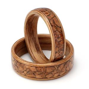 Bracelets en bois personnalisables de haute qualité, résistants à l'eau, faits à la main, en bois naturel, accessoires de mode mignons pour femmes - Product Image 3