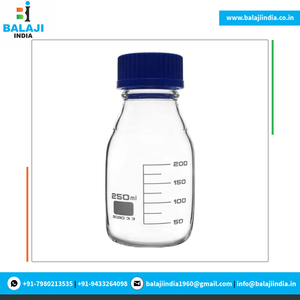 Botellas de reactivo de vidrio de borosilicato de alta calidad, suministros de laboratorio fuertes y resistentes a productos químicos para uso en laboratorio - Product Image 4