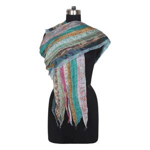 Foulards en soie faits à la main de l'Inde Foulards en soie 7 - Product Image 6