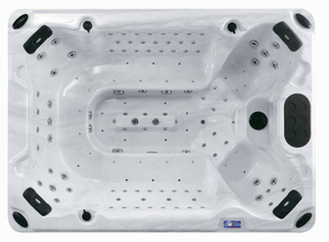 <span class=keywords><strong>Spa</strong></span> de luxe Balboa pour <span class=keywords><strong>7</strong></span> personnes avec cascade, centre de <span class=keywords><strong>spa</strong></span> extérieur avec cascade apaisante et lumières LED multicolores. - Product Image 2