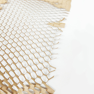 Eco Friendly Customized Honeycomb <b>Wrap</b> Cushion Recycled Kraft Craft <b>Paper</b> <b>Rolls</b> Gravure Printing Compatible CE-W150250 - Product Image 2