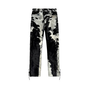 Pantalon en cuir de vachette pour homme de qualité supérieure, design de fabricant, coupe ajustée, prix de gros, pantalon en cuir de vachette pour homme - Product Image 1