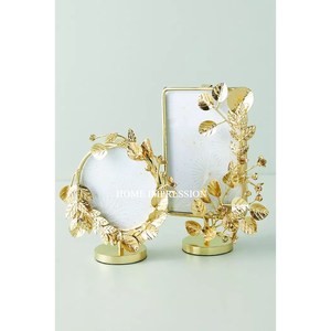 Conception avantageuse en métal classique écologique durable décoration murale cadre photo couleur or antique intérieur maison hôtel - Product Image 6