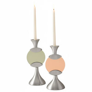 Classic Hammered Silver Metal Candlestick Holder Polished Aluminium <b>Candle</b> Holder For Home Decor Wedding <b>Dinner</b> Parties - Product Image 6