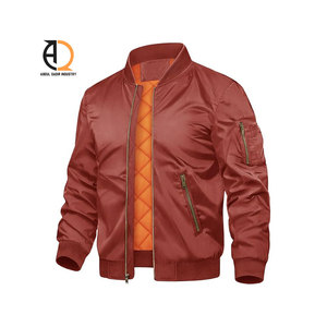 <b>Men</b> Classic Vintage XL Made Breathable Cotton Polyester Shell Woven Bomber <b>Jacket</b> - Product Image 1