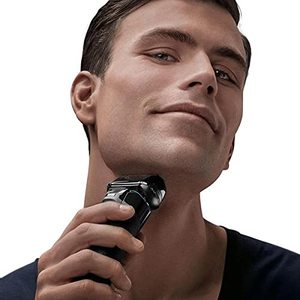 Afeitadora Eléctrica para Hombre, Resistente al Agua IPX7, Mini Afeitadora Rotativa Inalámbrica de Doble Cuchilla, en Alemán - Product Image 2