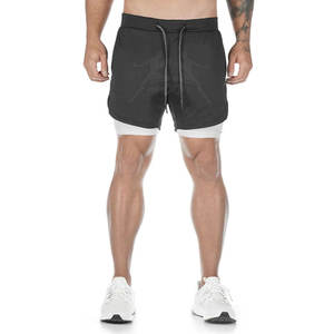 Low Price Breathable Wear <b>Men</b> Fitness <b>Shorts</b> Cotton Polyester Made Customized Fitness <b>Shorts</b> - Product Image 1