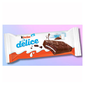 Barra de Chocolate con Leche y Crema Sólida Kind-er Delice Personalizada de 1 kg, Galleta con Nueces, Sabor Dulce, Alta Calidad, Origen Estadounidense, Grado 2, 2 Años de Duración - Product Image 3