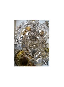 Objet de décoration Ange ailé sculpté en laiton Design Décoration murale Artisanat pour la maison Salon Bureau Décoration murale Pièce maîtresse - Product Image 6