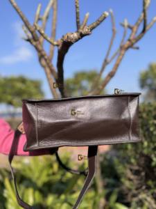 Sac fourre-tout en cuir de vachette à motif western, sac à main élégant en cuir avec poils, sacs sculptés à la main pour femmes, multi-usages - Product Image 4