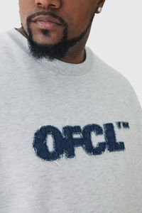 เสื้อสเวตเตอร์ถักแบบหนามีฮู้ดปักลายกำหนดขนาดเองขายส่งไหล่ตกเสื้อมีฮู้ดผ้า100% คอตตอน - Product Image 3