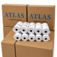 Rouleaux de papier thermique pour caisse enregistreuse 80x80mm simple couche pour reçus de caisse TPV, vente en gros, export direct