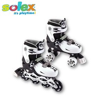 Patins à roulettes convertibles pour l'extérieur, à roues en PU et châssis en aluminium, 2 en 1
