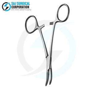 Fórceps de arteria Dunhill de acero alemán Premium grado quirúrgico para agarre de tejido de precisión en procedimientos pediátricos - Product Image 3