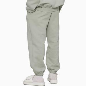 Pantalon de jogging OEM pour hommes, design surdimensionné plat brodé vintage, pantalon de survêtement léger, jambe large, taille élastique personnalisée en usine - Product Image 2
