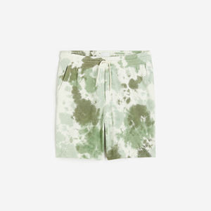 Venta al por mayor 100% algodón hombres Atlético Tie Dye pantalones cortos de talla grande logotipo personalizado cómodo cintura elástica ecológica joggers - Product Image 1