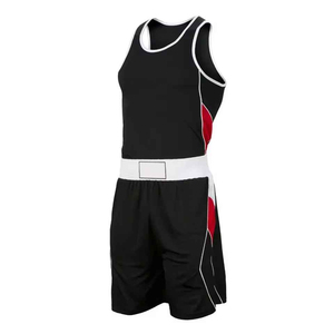 Conception OEM personnalisée Uniforme de kick-boxing professionnel Veste courte Meilleure qualité Unisexe Extensible Respirant Léger Logo personnalisé - Product Image 1