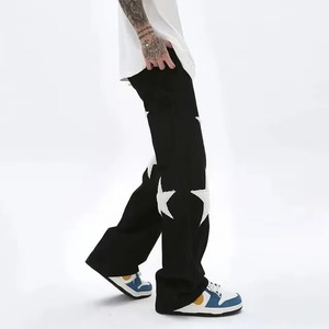 Pantalones Vaqueros de Mezclilla para Hombre, Corte Ajustado, Cómodos, Tela Flexible, Costuras Duraderas, Lavado Personalizado, Producción al por Mayor - Product Image 3