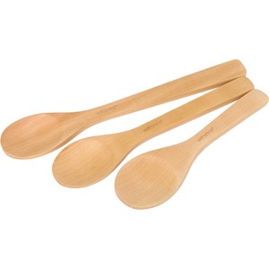 Cuchara de madera para cocinar y revolver Hecho a mano de madera natural Ideal para uso en la cocina en la preparación y servicio diario de alimentos - Product Image 4
