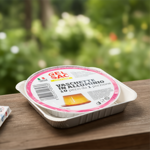 Gel Sac Aluminum Trays 10 Pieces 1 Portion Disposable Foil <b>Containers</b> - Product Image 3