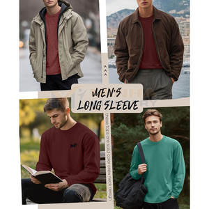 Sweat-shirt pour homme à manches longues avec logo personnalisé, prix de gros, qualité supérieure - Product Image 4