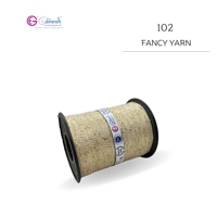 Premium Quality 102 Fancy Yarn for Knitting and Crochet Soft and Durable Fancy Yarn Collection Organic Fancy Yarn