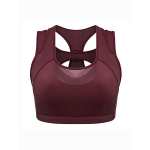 Sujetador Deportivo Ligero transpirable para mujer Sujetador de entrenamiento con tirantes de yoga y fitness para correr Prendas de abrigo para deportes - Product Image 4