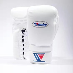 Ensemble de combat de boxe gagnant au prix de gros gants de boxe protège-tête protège-aine en cuir véritable de qualité supérieure personnalisé - Product Image 2