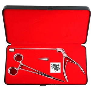 ชุดขยายมดลูกเฮการ์ 8 ชิ้น พร้อมกล่องหนัง ชุดเครื่องมือแบบใช้มือสำหรับการผ่าตัด ได้รับการรับรองมาตรฐาน CE - Product Image 4